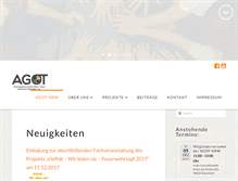 Tablet Screenshot of agot-nrw.de